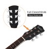 TopComfy Toy Guitars and String Instruments Notch Spruce Panel Matte Edging Folk GuitarBagWith Accessories For Kids, Black, 41.34"*19.09"*5.51" - 3 of 4