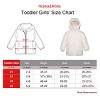 Rokka&Rolla Toddler Little Girls' Fleece Faux Fur Jacket - 2 of 4