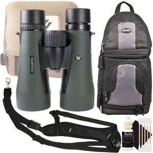 Vortex 10x50 Diamondback HD Binoculars DB-216 with Top Accessories - 1 of 4