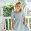 Hope & Henry Girls' Quilted Puff Sleeve Dress, Kids - image 3 of 4