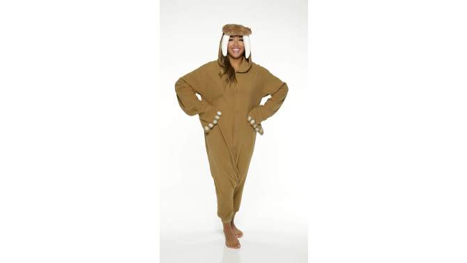 FUNZIEZ! - Walrus Adult Unisex Novelty Union Suit Costume for Halloween, 2 of 8, play video