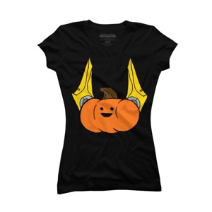 Junior's Design By Humans Halloween Decal DBMGaming By Nezarec T-Shirt - 1 of 3