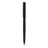 uniball Roller Ball Pen, Stick, Extra-Fine 0.5 mm, Red Ink, Black/Red Barrel, Dozen - image 3 of 4