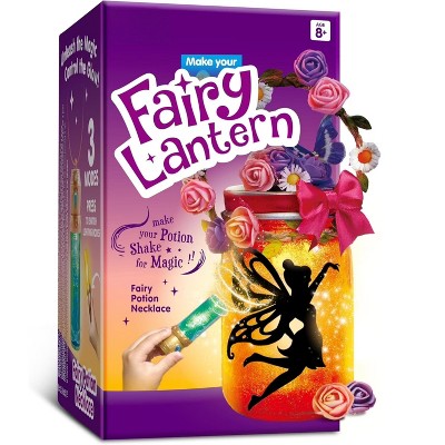 Joyfy Fairy Lantern Craft Kit for Kids, DIY Night Light Arts & Crafts Supplies, Christmas Birthday Gift for Girls Age 8+