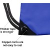Outdoor Drawstring Backpack - Lightweight, Waterproof and Spacious for Fitness, Hiking, Camping and Travel - 4 of 4