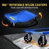 TROPOW Car Dolly, Wheel Dolly Set of 2 - 5000LBS Capacity w/3.6" Steel Wheels, Heavy Duty Vehicle Moving Dollies - 3 of 4