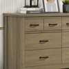 CAVINAS Modern Drawer Dresser Big Size Wooden drawers with  Handles Closet Organizers with Storage for Bedroom, Living Room - 4 of 4