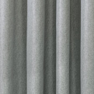 Taupe Grey Blackout Grommet Top Polyester Curtain Panel 52 x 108