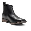 IUV Cowboy Boots For Men Ankle Boots Chelsea Men Black/Brown - 2 of 4