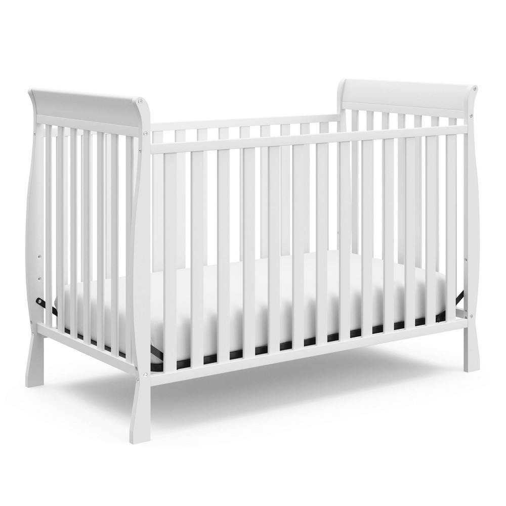Photos - Cot Storkcraft Maxwell 3-in-1 Convertible Crib - White