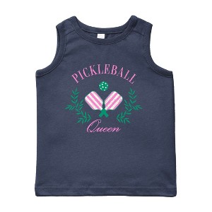 The Juniper Shop Pickleball Queen Youth Tank - 1 of 3