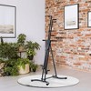 Naysaye Exercise Trainers Vertical Climber Adjustable Height Folding with Display Monitor for Home Gym Cardio and Muscle Toning, Black, - 2 of 4