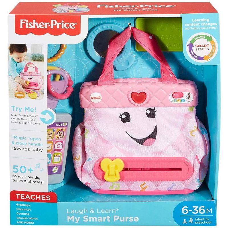 Fisher Price Laugh & Learn My Smart Purse, 2 of 8