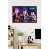 Trends International Netflix KPop Demon Hunters (2025) - Huntrix Noodles Framed Wall Poster Prints - 2 of 4