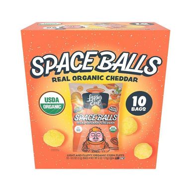 LesserEvil Spaceballs Snack Pack Puffs - 6oz/10ct