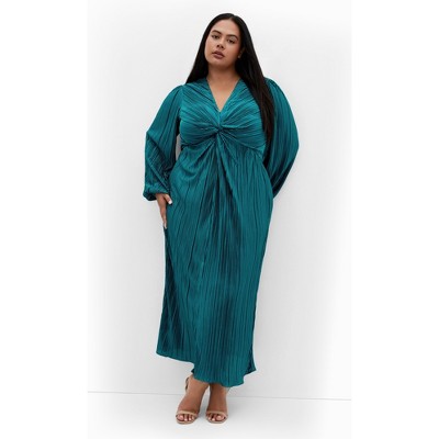 Women's Plus Size Kaya Maxi Dress - jade | CITY CHIC