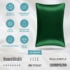 1 Pc 100% Mulberry Silk Pillowcase for Hair and Skin, 19 Momme Silk - Bare Home - 4 of 4
