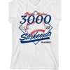MLB Clayton Kershaw 3000 Strikeouts Youth White Short Sleeve Tee - 2 of 3