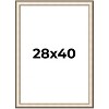 PosterPalooza | Contemporary Silver Picture Frame - UV Acrylic, Foam Board Backing, Hanging Hardware - 2 of 4