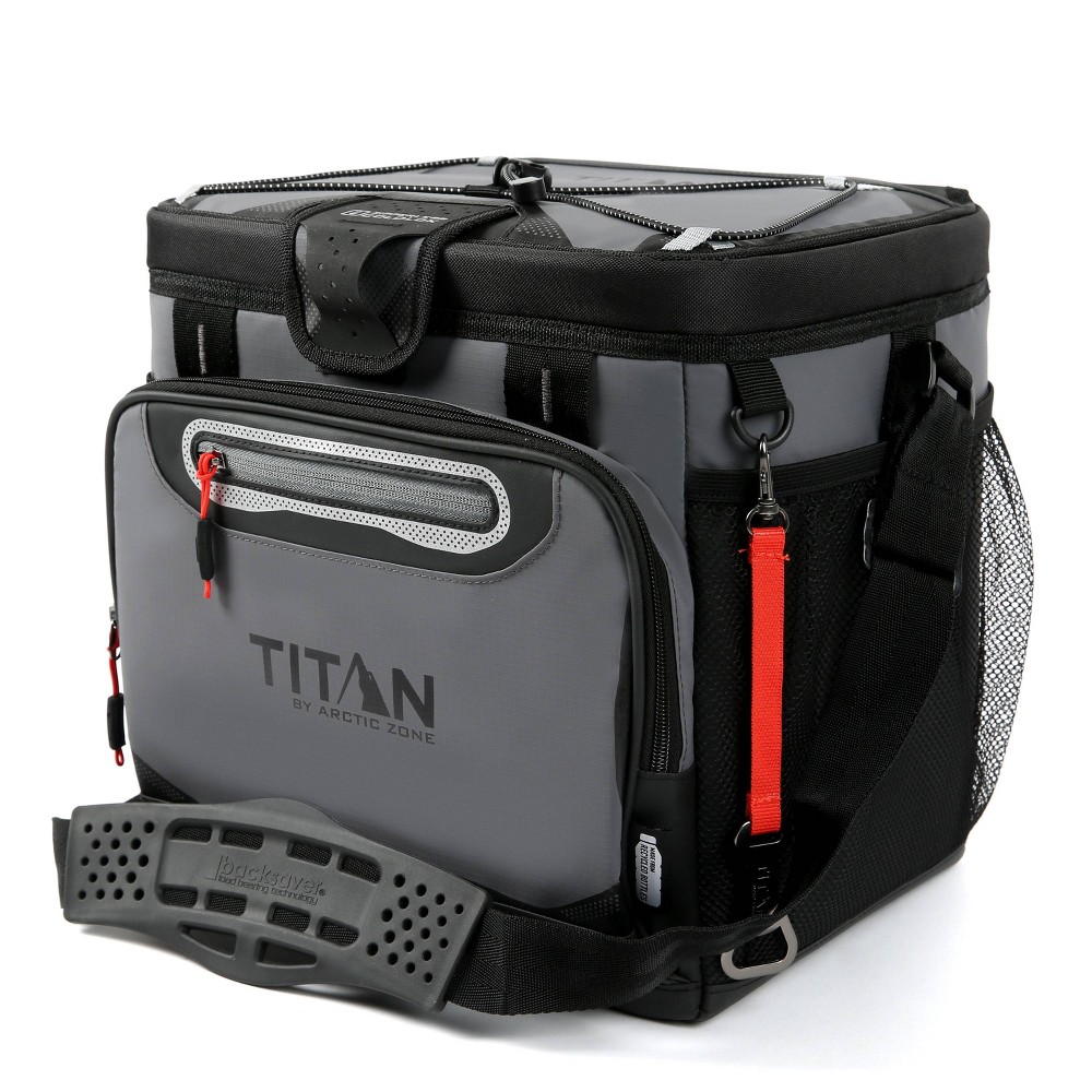 Titan by Arctic Zone Deep Freeze 16qt Zipperless Hardbody Cooler - Sharkskin Gray