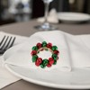 Unique Bargains Napkin Rings Christmas Bell Stainless Steel 1 Pc - 3 of 3