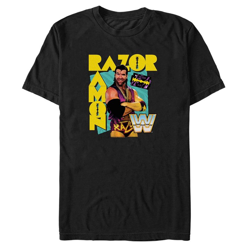 Men's WWE Razor Ramon T-Shirt, 1 of 6