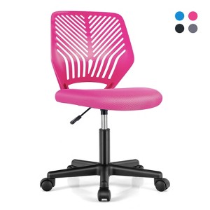Infans Height-adjustable Ergonomic Kids Desk Chair w/ Universal Casters Working Chair - 1 of 4
