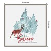 Amanti Art Believe in Christmas by Amanti Art Portfolio Canvas Wall Art Print Framed 22 x 22-in. - 4 of 4