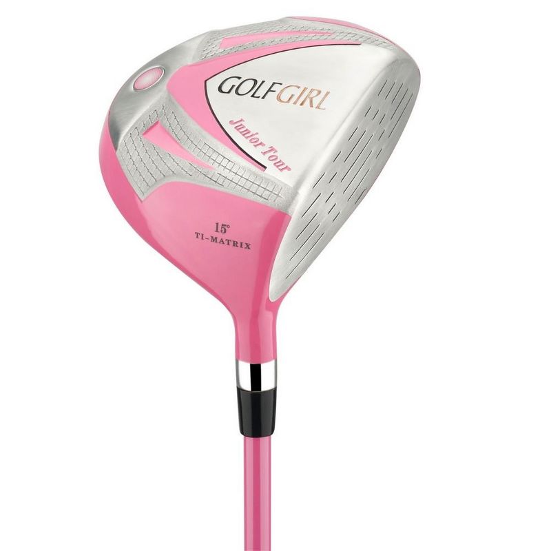 Golf Girl Junior Girls Golf Set V3 with Pink Clubs and Bag, Right Hand, 3 of 6