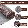 Large Vintage Washable Rug Floor Mat, Soft Faux Wool Easy-Clean Carpet for Living Room, Bedroom, Dining Room Kitchen - 3 of 4