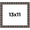 PosterPalooza | Photo Size Deco Black Picture Frame - UV Acrylic, Foam Board Backing, Hanging Hardware - 2 of 4