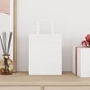 vidaXL Paper Bags 50 pcs with Handles White 7.1x3.1x8.7,50 ZHJ-4101858,vidaXL Paper Bags 50 pcs with Handles Black 12.6x4.7x16.5 - 2 of 4