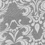 grey with white damask