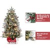 TackView Christmas Tree with Lights & 8 Mode, Pre-Lit Artificial Desktop Xmas Tree, Christmas Decoration for Home, Office Holiday Decor - 4 of 4