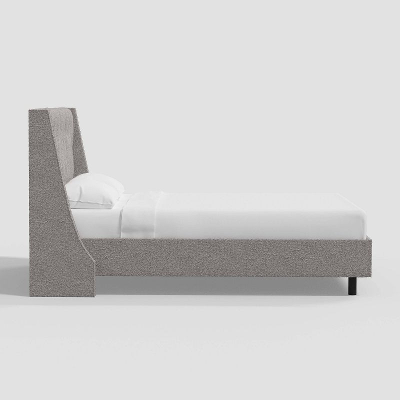 Gilford Wingback Platform Bed in Boucle - Threshold™, 4 of 6