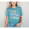 Simply Sage Market Women's Coquette Bow Chart Short Sleeve Graphic Tee - 2 of 3