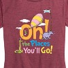 Women's - Dr. Seuss - Oh! The Places You'll Go Short Sleeve Graphic T-Shirt - 2 of 4
