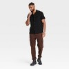 Men's Short Sleeve Knit Button-Down Shirt - Goodfellow & Co™ - 3 of 3