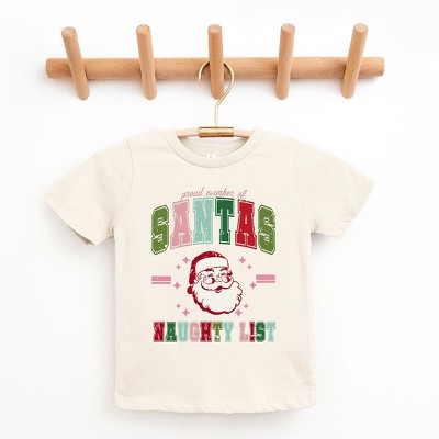 The Juniper Shop Member Of Santa's Naughty List Toddler Short Sleeve Tee