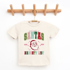 The Juniper Shop Member Of Santa's Naughty List Toddler Short Sleeve Tee - 1 of 2