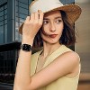HTUTWOO Floral Engraved Bands Compatible With Apple Watch Band ,For Women,Cute Flower iWatch Bands Soft Silicone Sport Strap For iWatch Series - 4 of 4