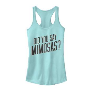 CHIN UP Say Mimosas Racerback Tank Top