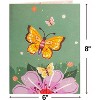 Frndly by Paper Love, Floral Bliss 3D Pop Up Card, For All Occasion - Handcrafted 100% Recycled and Eco-Friendly, 8" x 6" Cover - 3 of 4