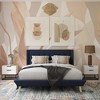 Queen Size Upholstered Platform Bed with Headboard for Bedroom - 2 of 4