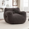 XINGHANZHENXUAN Giant Bean Bag Chair with Armrests, High-Density Foam Filled Lazy Sofa for Living Room, Bedroom & Game Room - 4 of 4