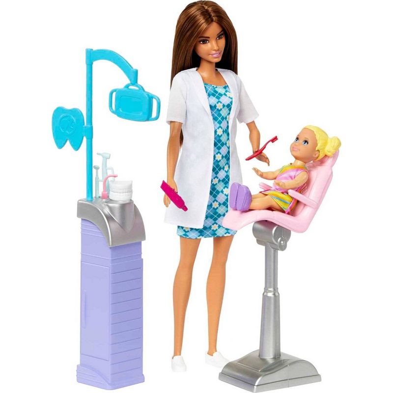 Barbie Careers Dentist Doll with Brown Hair and Playset with Accessories, 5 of 7