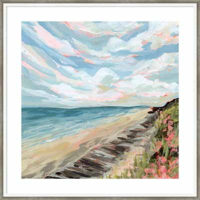 Amanti Art Connecticut by Emily Kenney Wood Framed Wall Art Print 25 in. x 25 in.