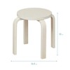 ECR4Kids Bentwood Stackable Stools, 6-Piece - 2 of 4