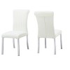 PAGED Dining Chairs Set of 2, Contemporary Comfy Dining Room Chairs with Channel Tufted Back, Kitchen Chairs for Dining Room - 4 of 4