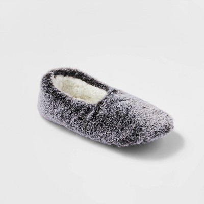 fur slippers target